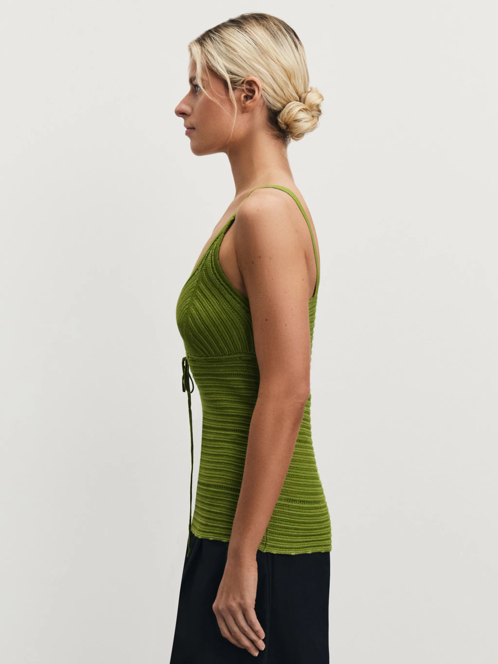 Вязаный топ из вискозы / Zarina  фото 4