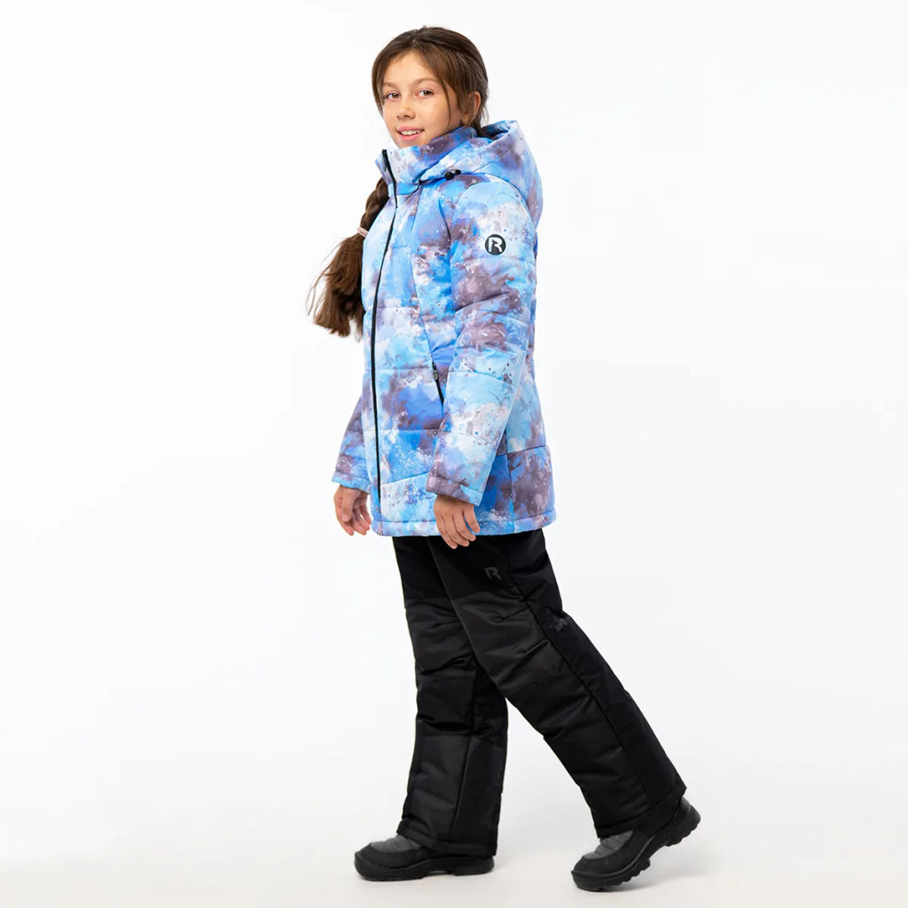 RODOS Куртка для девочки мембрана зима М-283/1 Куртка Голубой