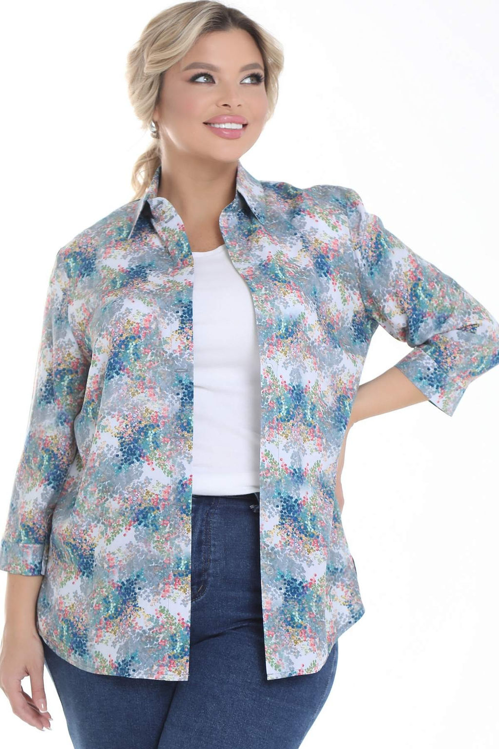 Рубашка П-2169/11 - Леди агата фото 2