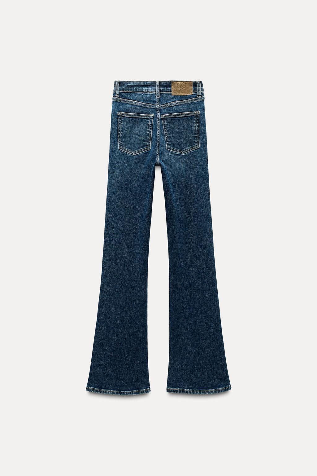 Z1975 FLARED HIGH-WAIST JEANS - Zara фото 5