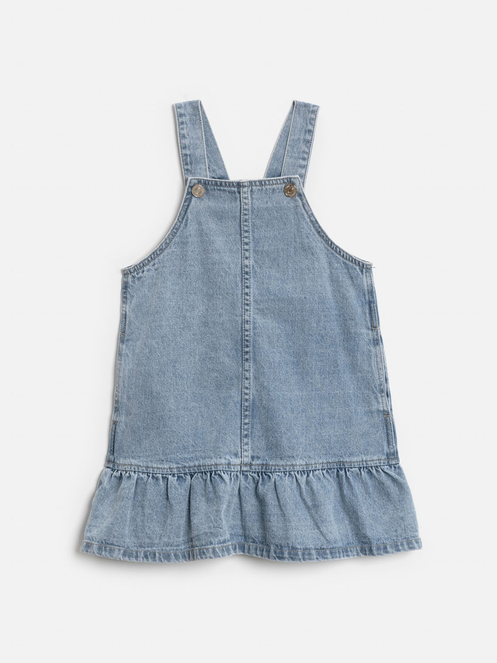 ACOOLA / Сарафан джинсовый детский для девочек Manchkin синий  фото 3