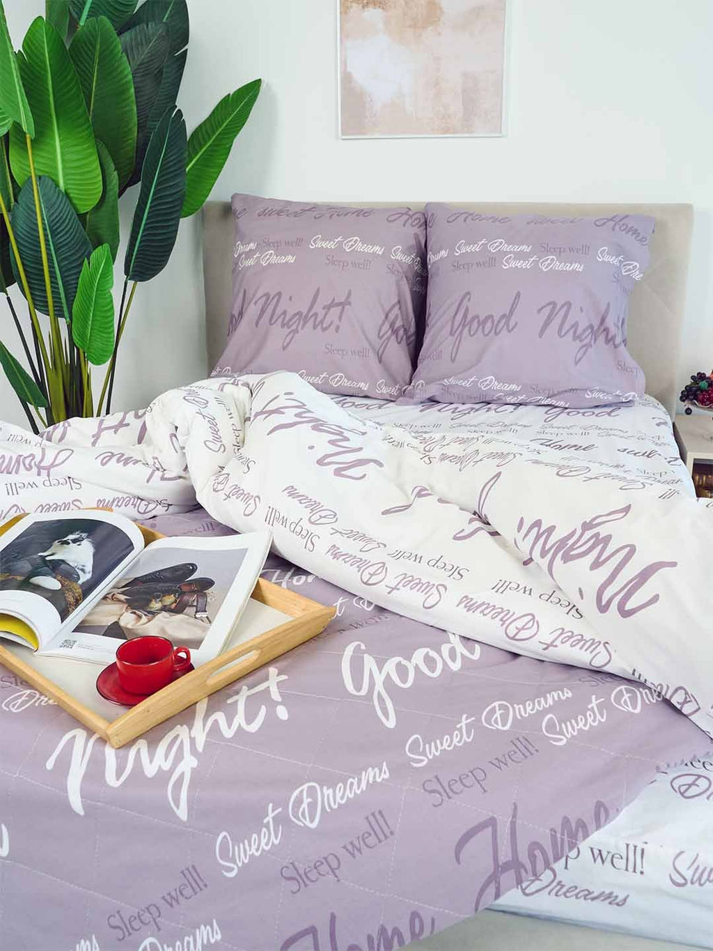 КПБ Перкаль Зима-лето с прост. на резинке - Good Night 2 сп.с прост.на резинке 180*200*25 (нав.70х70)