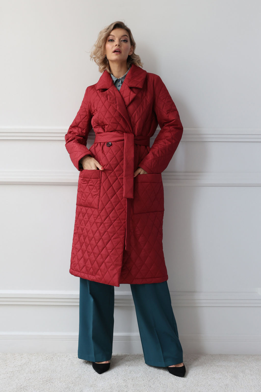 Пальто стёганое на синтепоне - Looklikecat фото 3