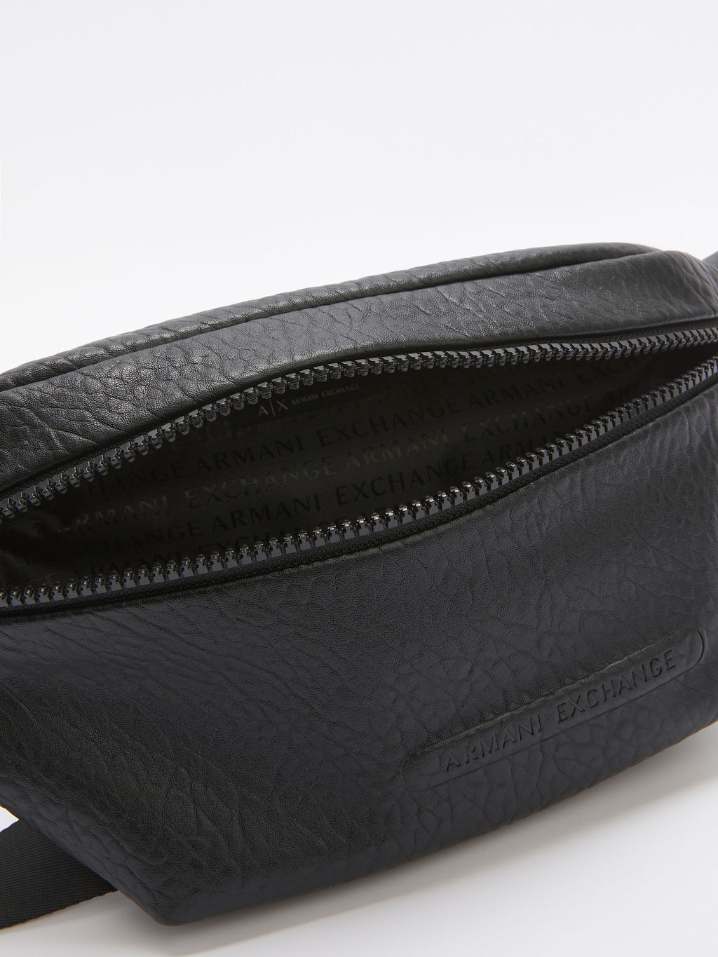 Мужская поясная сумка ARMANI EXCHANGE VENICE Артикул 4368279, черный  фото 4