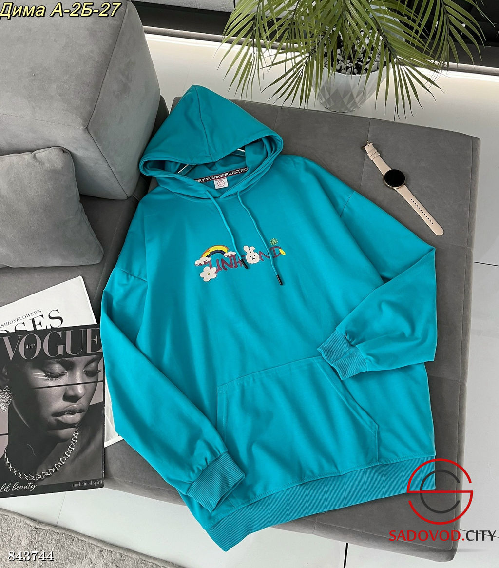 Кофта женская с капюшоном