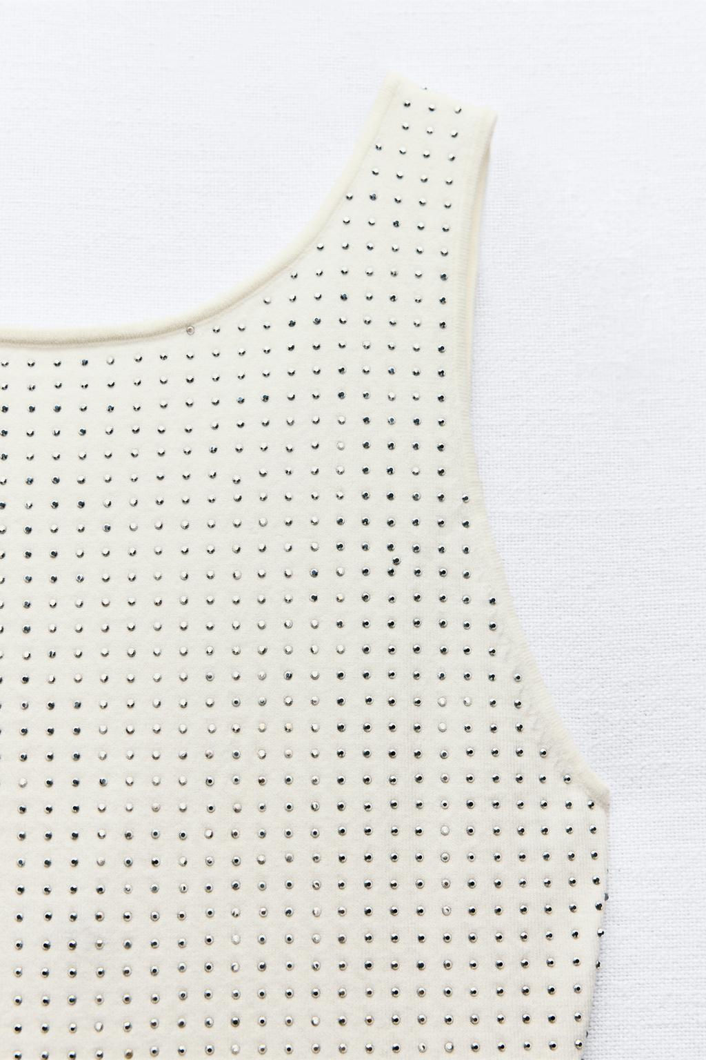 SHIMMERY KNIT BODYSUIT - Zara фото 5