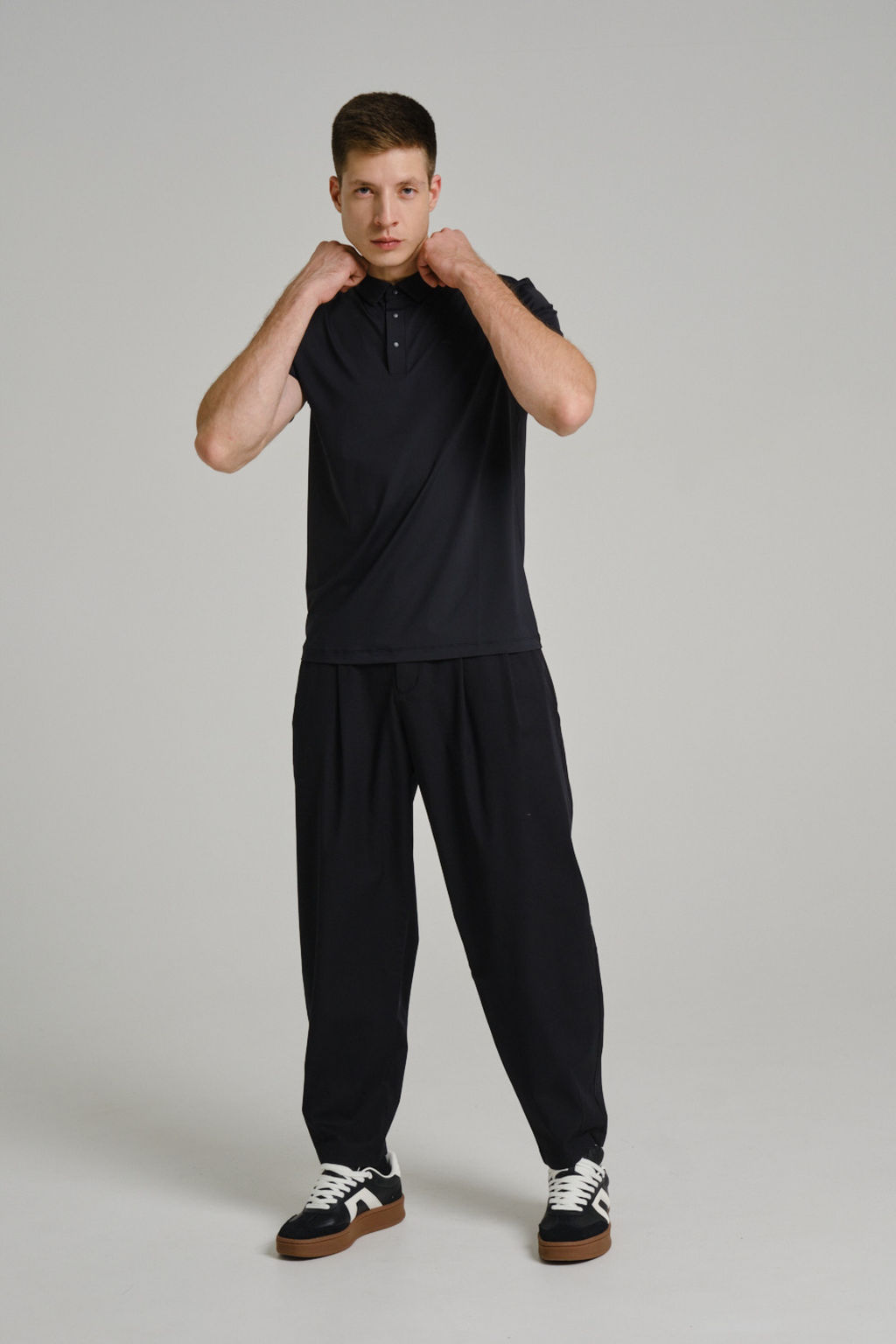 Поло Черный TRN ESSENTIAL SS Polo - Anta фото 2