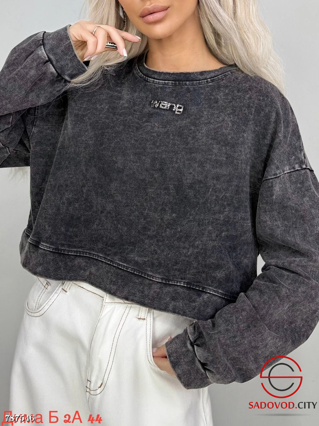 Женская однотонная кофта - Bruno фото 3