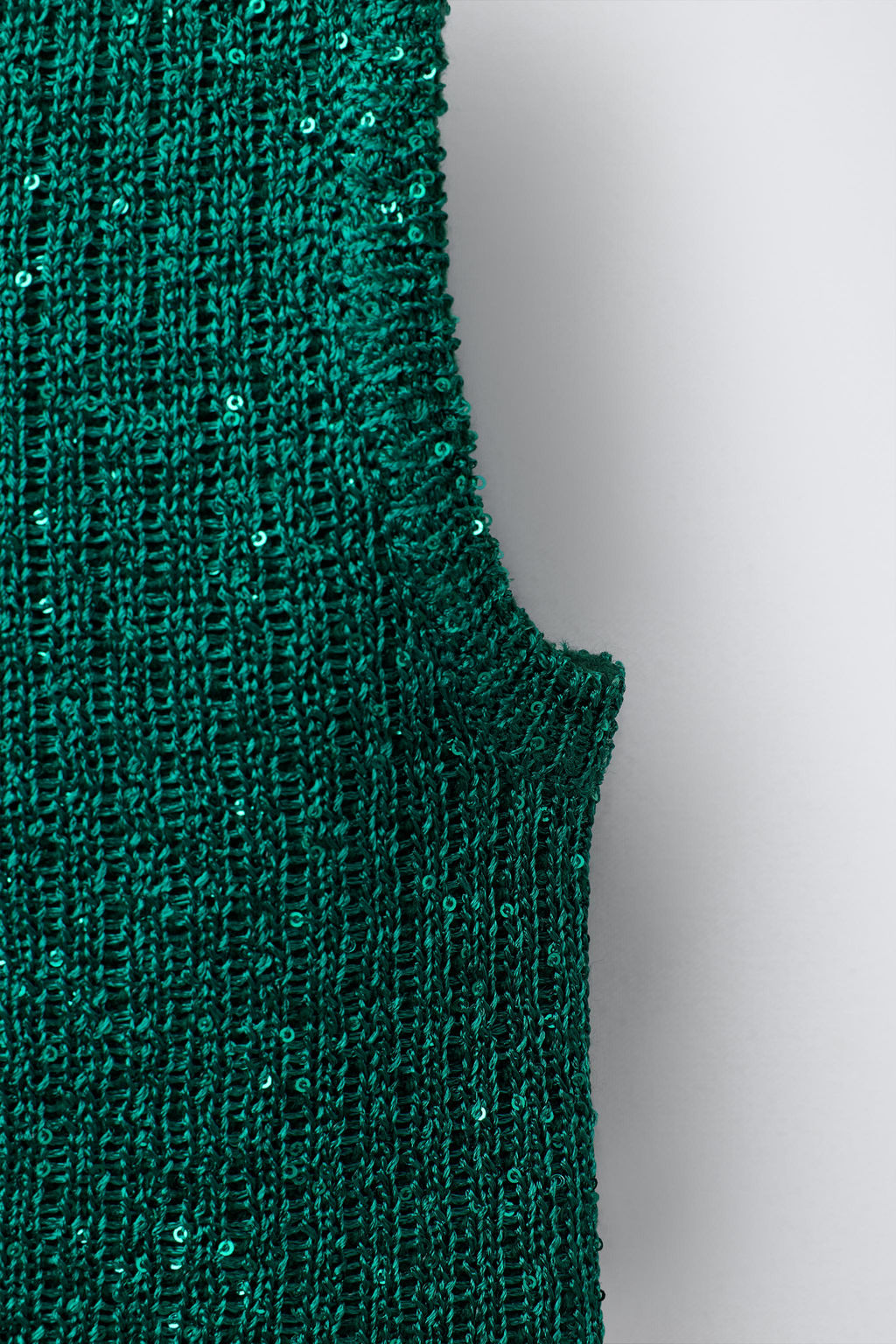 SEQUIN KNIT TOP - Zara фото 4