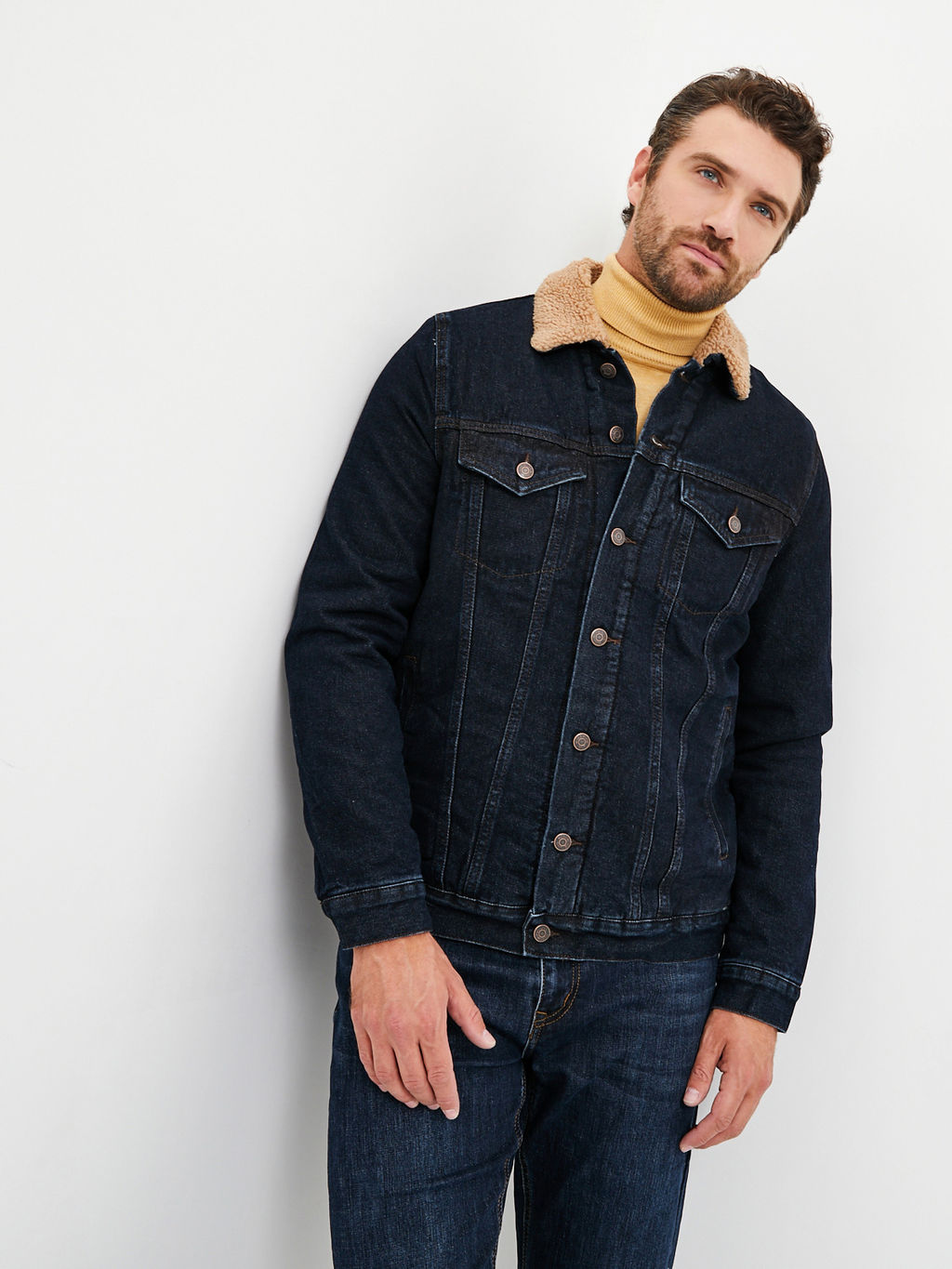 Мужская джинсовая куртка - Mossmore фото 36