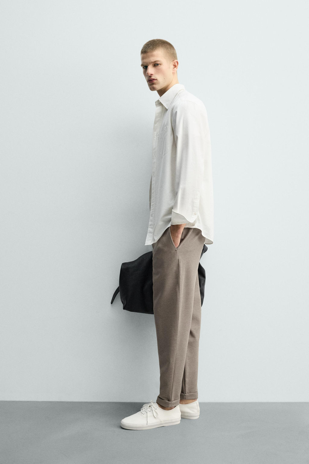 PANTAL?N CINTURA JOGGER EASY CARE / Tostado vigor? - Zara фото 15