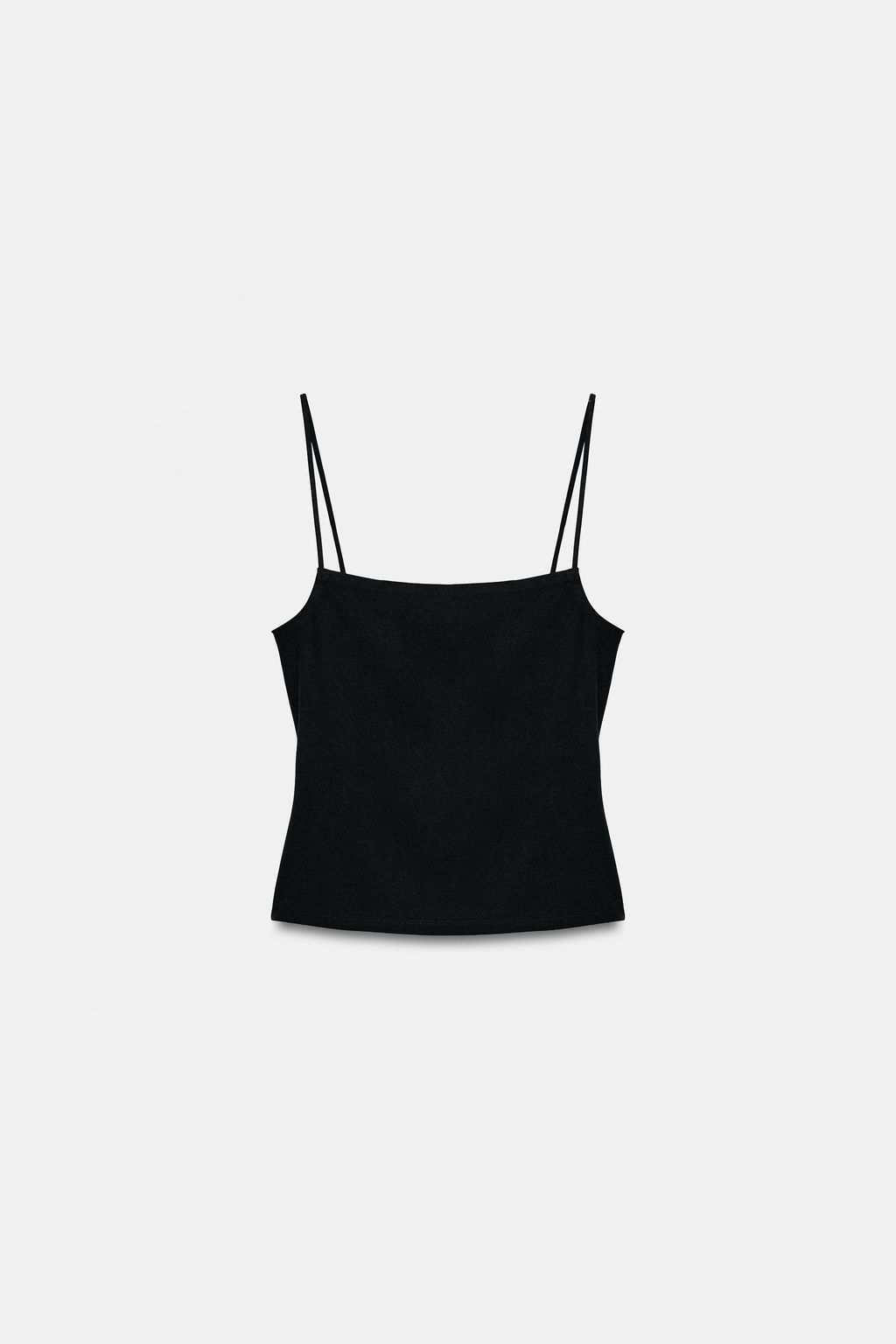 SQUARE NECKLINE STRAPPY TOP - Zara фото 4
