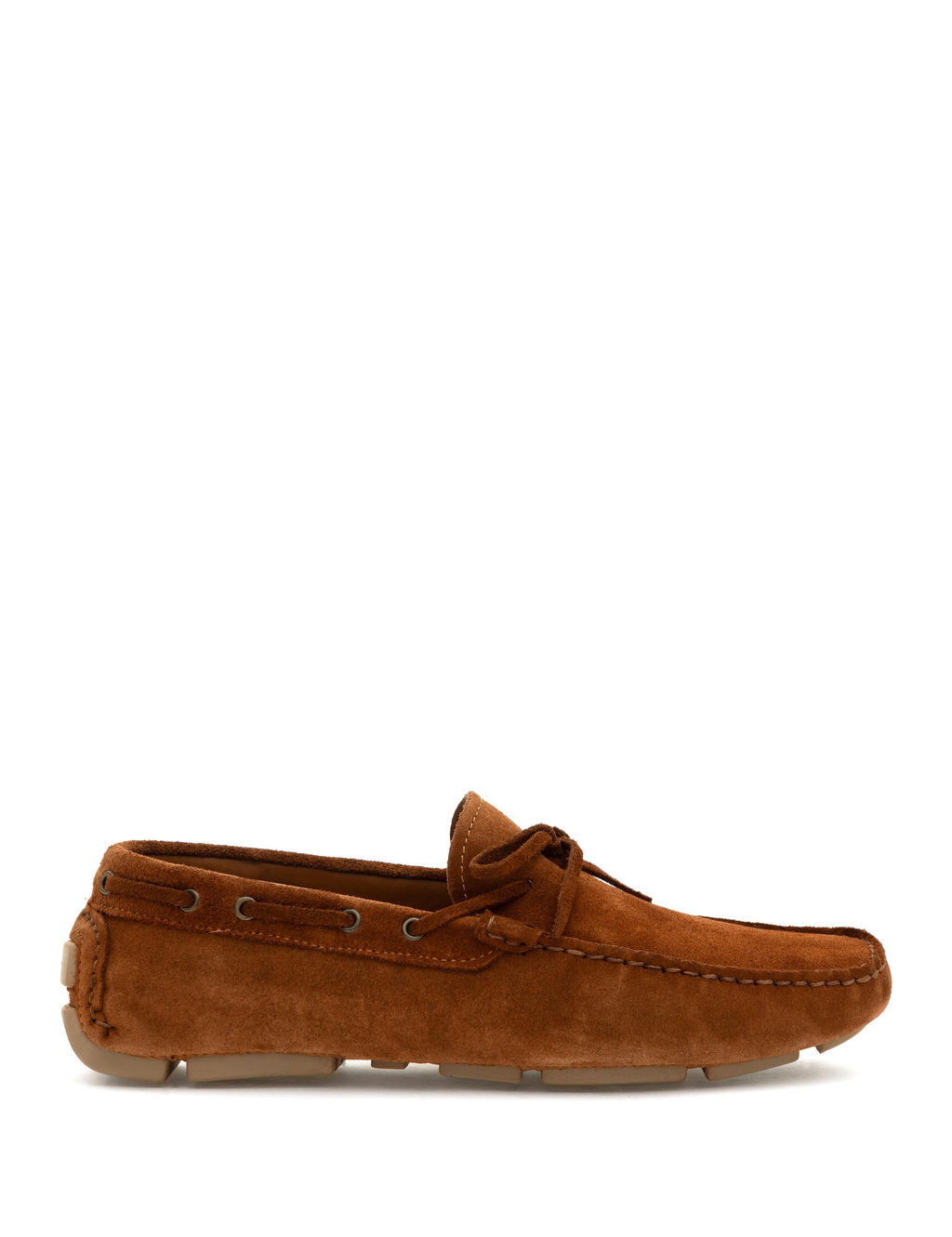 Taba %100 Deri Loafer Ayakkab_