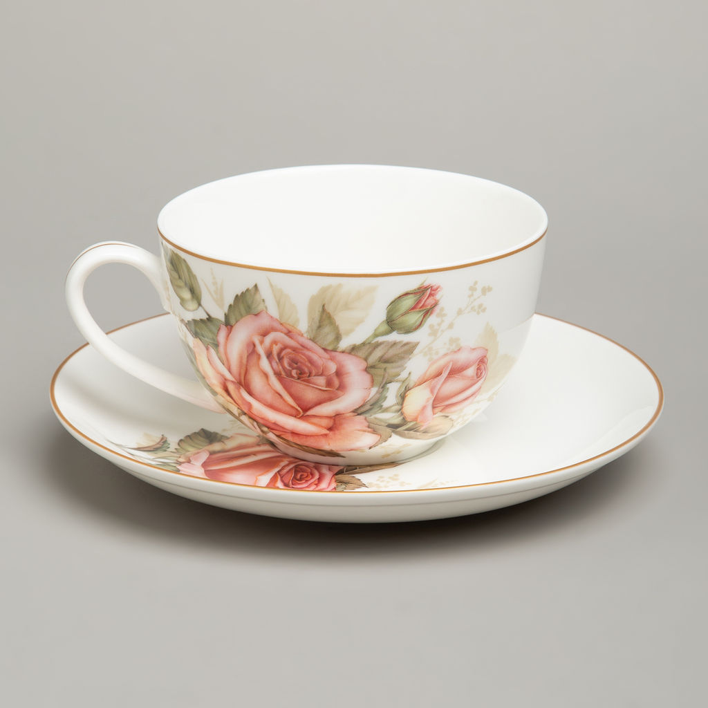 ЧАЙНЫЙ НАБОР LEFARD КОРЕЙСКАЯ РОЗА НА 2 ПЕР. 4 ПР. 300 МЛ фото 4