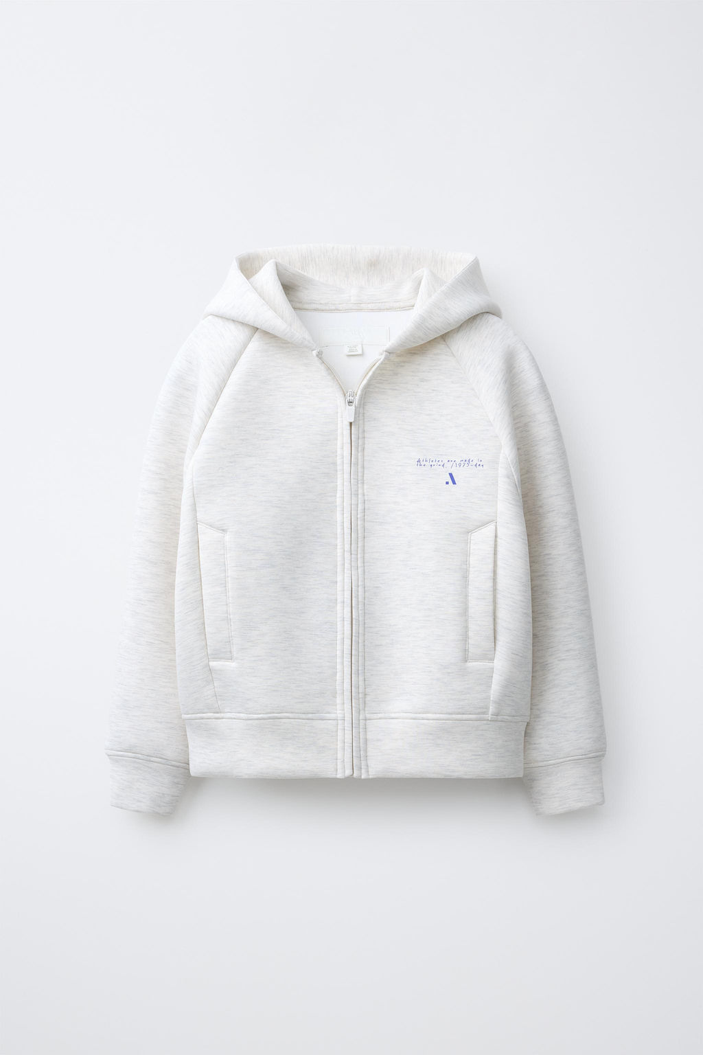 SUDADERA CREMALLERA SPORTY / Gris vigor? - Zara фото 4