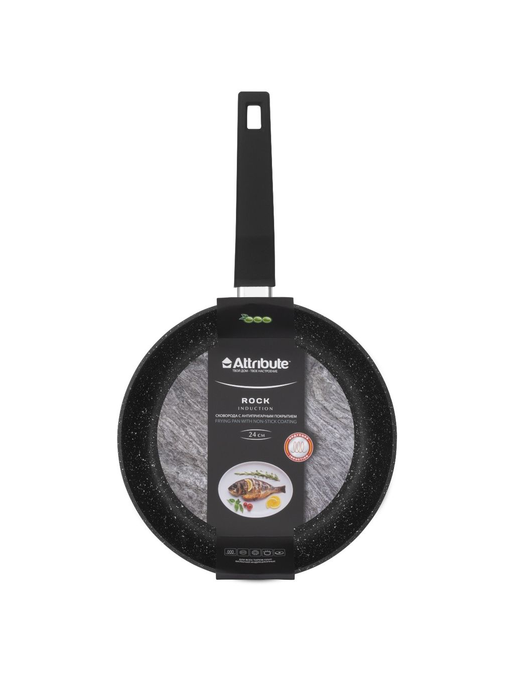 Сковорода ROCK 24см индукция