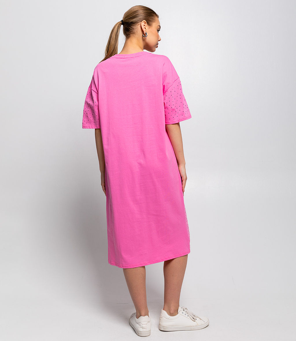 Платье #КТ12012, розовый - Dommod фото 3