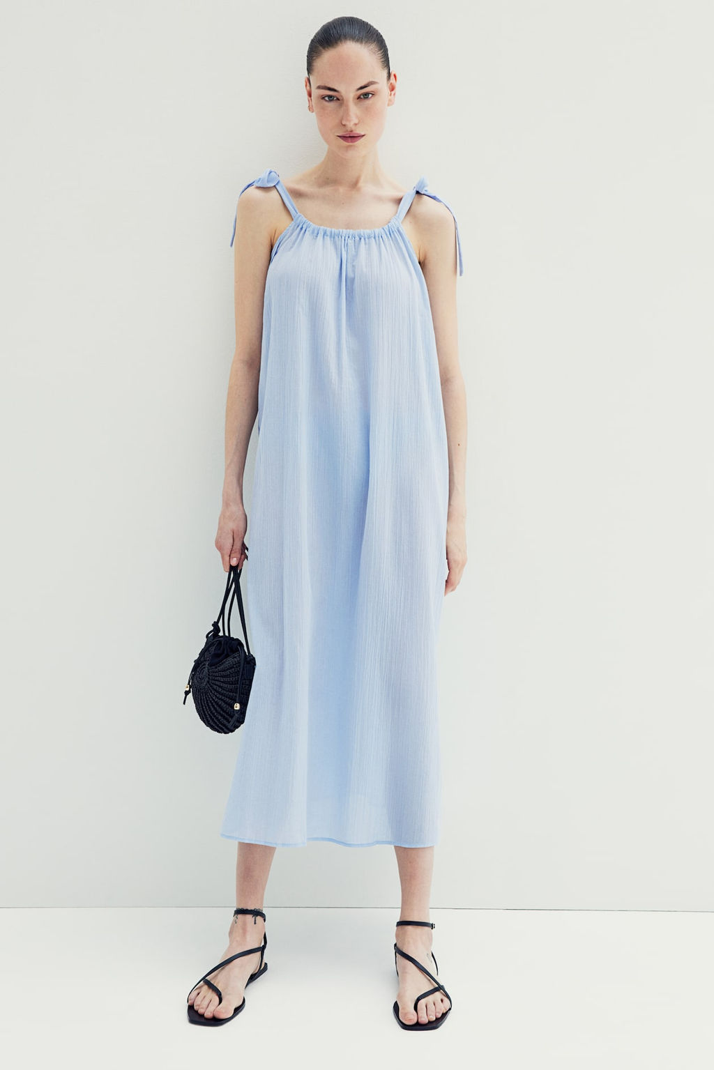 MAMA Vestido de lactancia en crepe Before & After - H&m фото 2