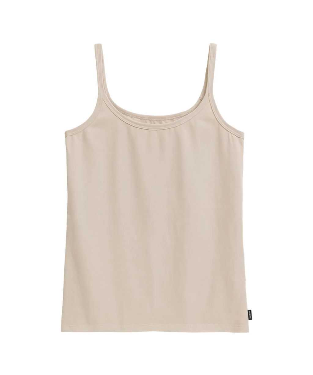 ATLANTIC CLV-001 Майка Regular светло-бежевый  фото 4