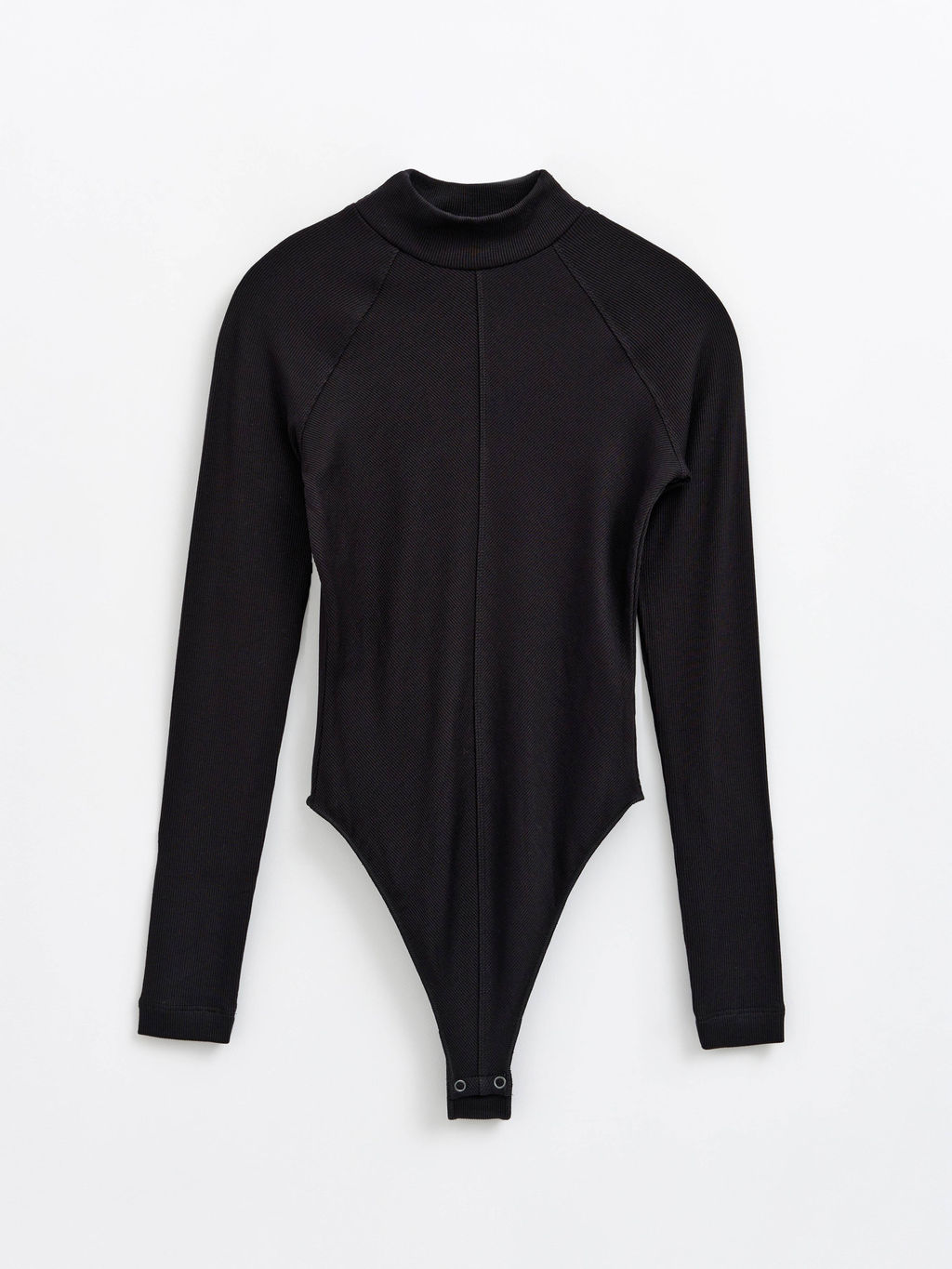 CONTE LBD 2380 Боди с центральным швом из фактурного полотна с вискозой black