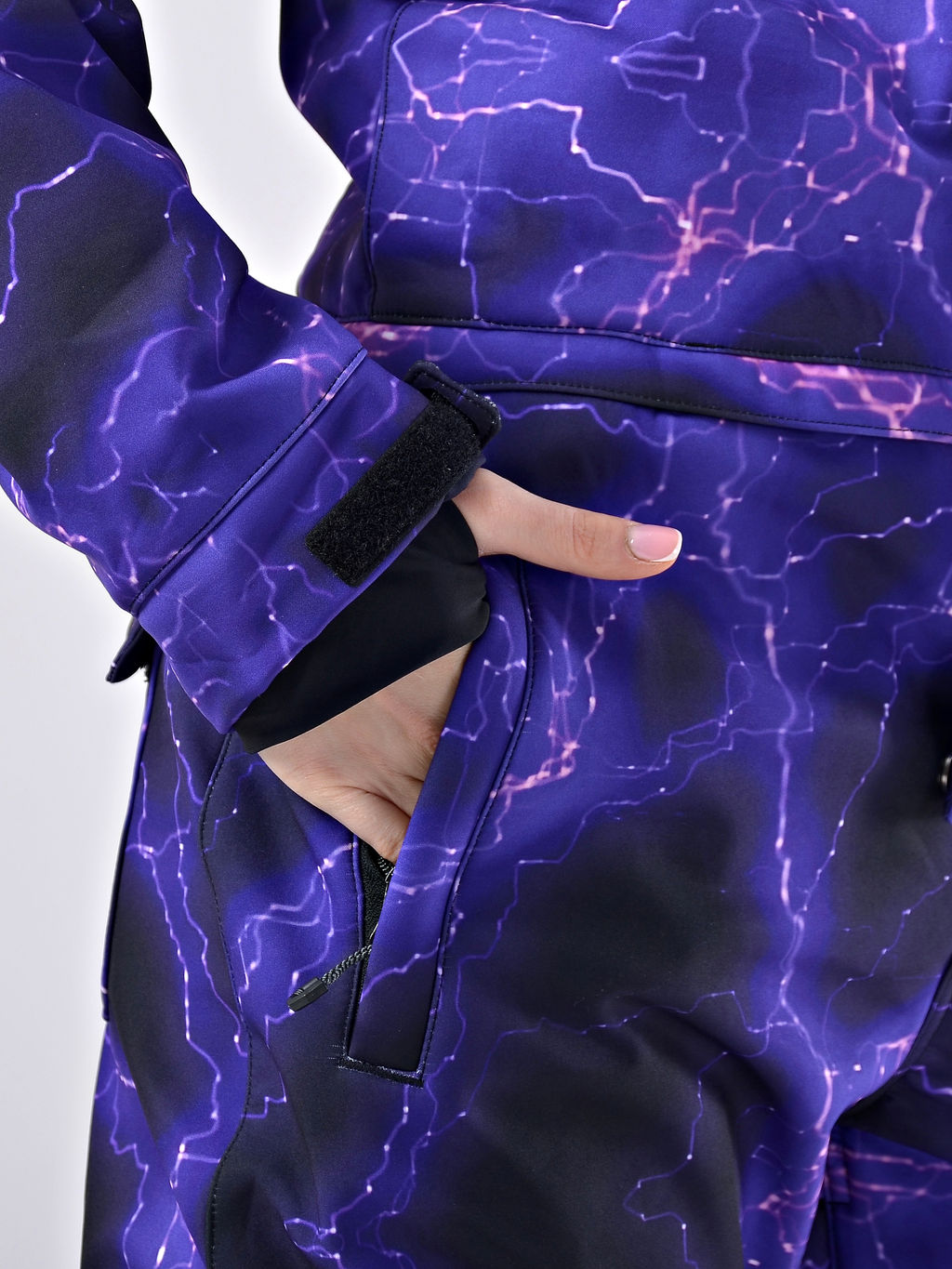 Женский зимний сноубордический комбинезон Alpha Endless 222/220518-2_013 Фиолетовый  фото 18