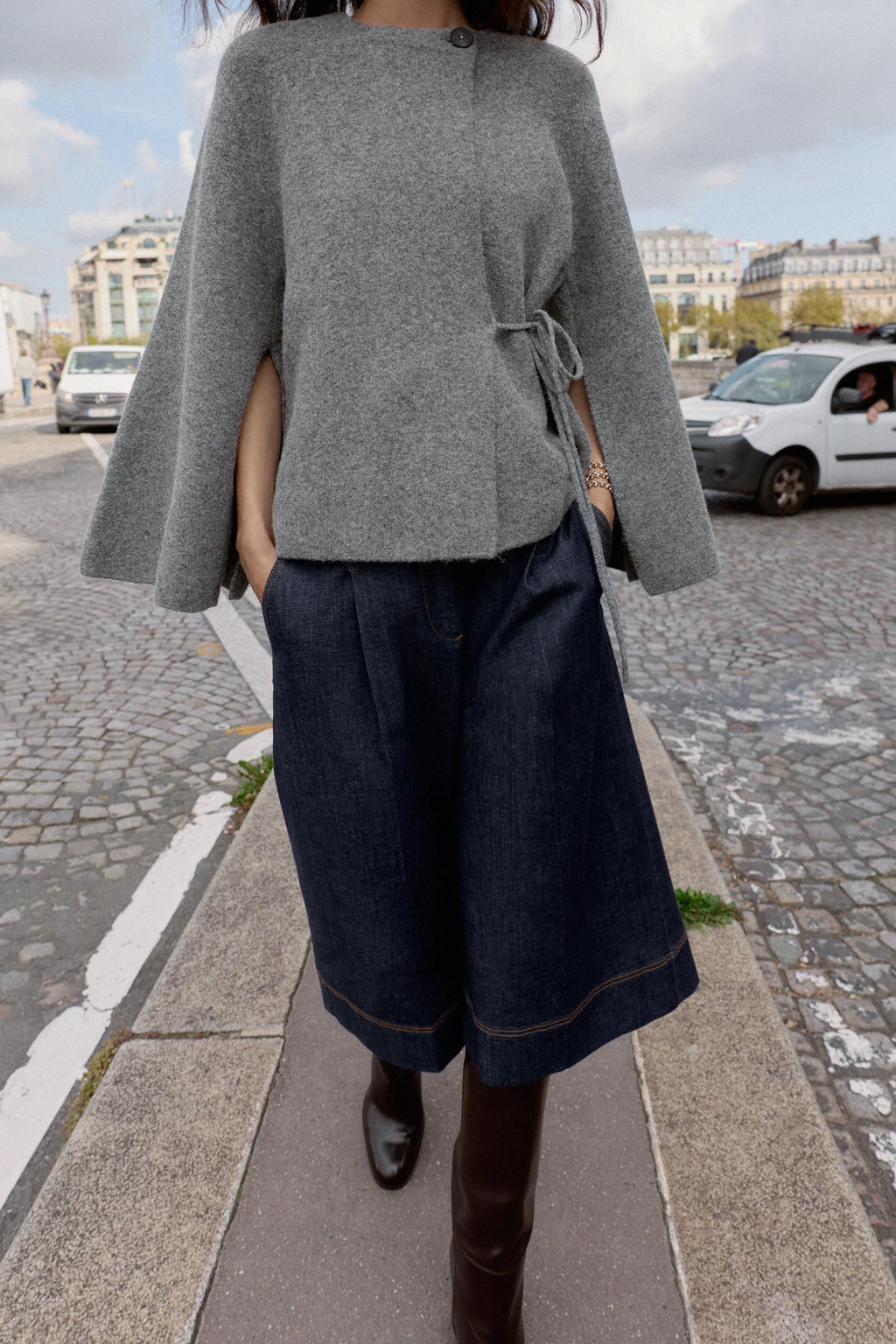 CARDINGAN WITH SLEEVE SLIT - Zara фото 3