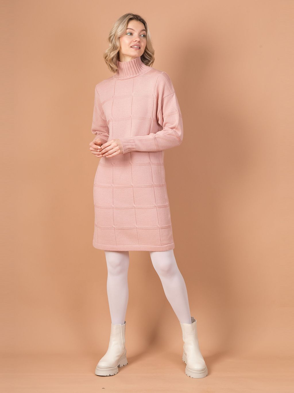 Платье вязаное фактурное - Stilla фото 2