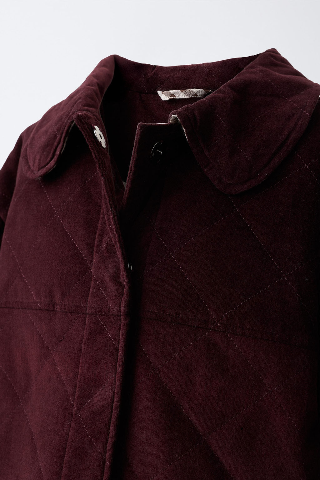 VELVET PETER PAN COLLAR JACKET - Zara фото 5