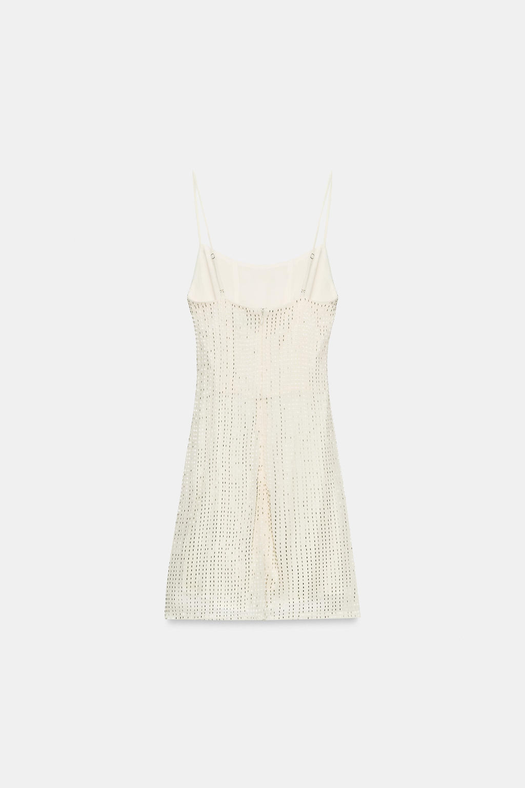 VESTIDO MINI DRAPEADO BRILLOS / Cava - Zara фото 6