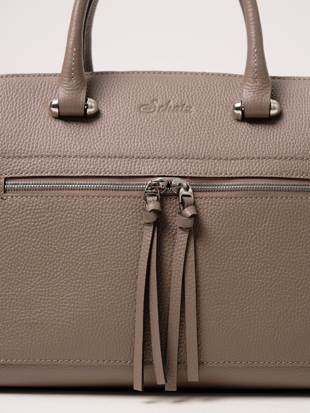 Сумка саквояж Schatz 40768 тауп