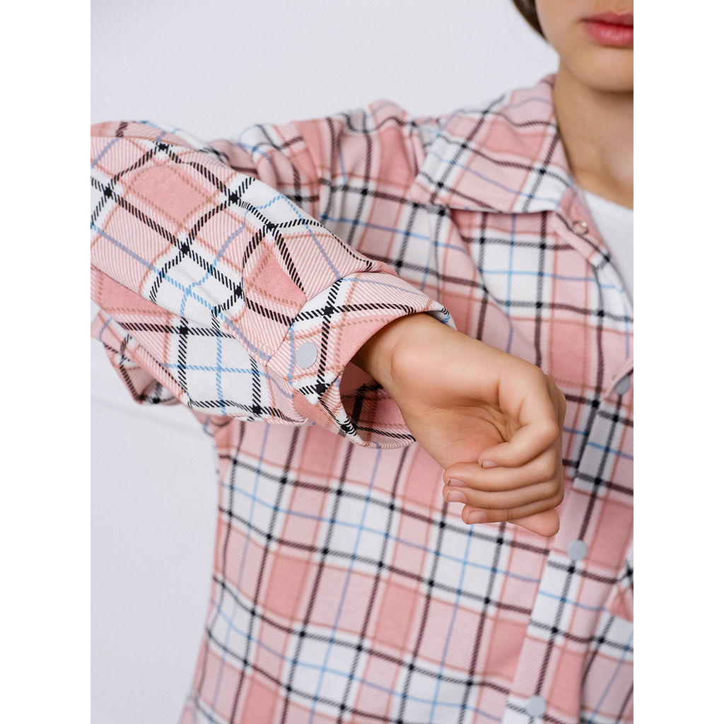 Рубашка футер 2х нитка начёс 1548310103 - Youlala фото 29