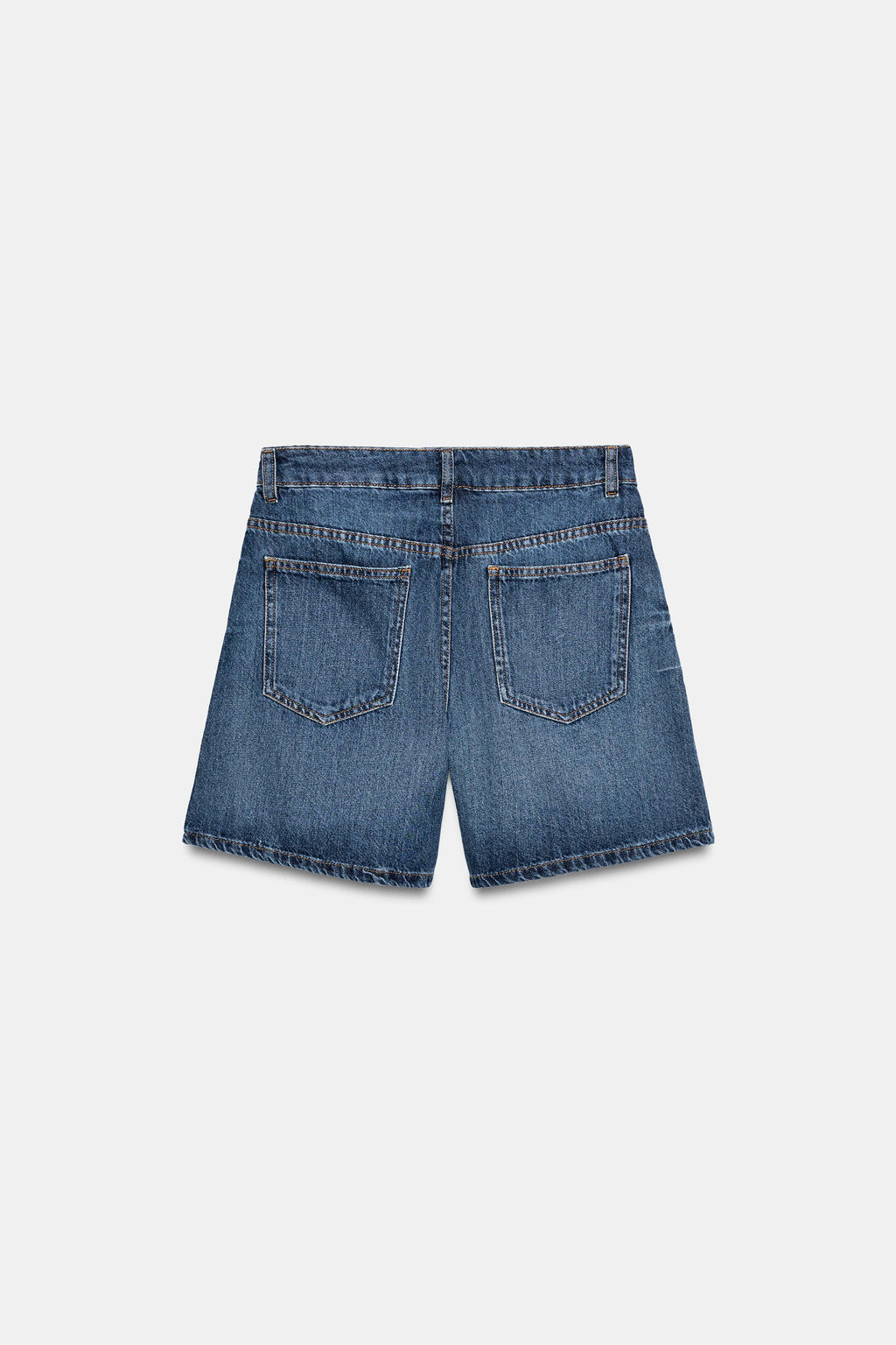 SHORTS DENIM TIRO ALTO ZW COLLECTION / Azul - Zara фото 8