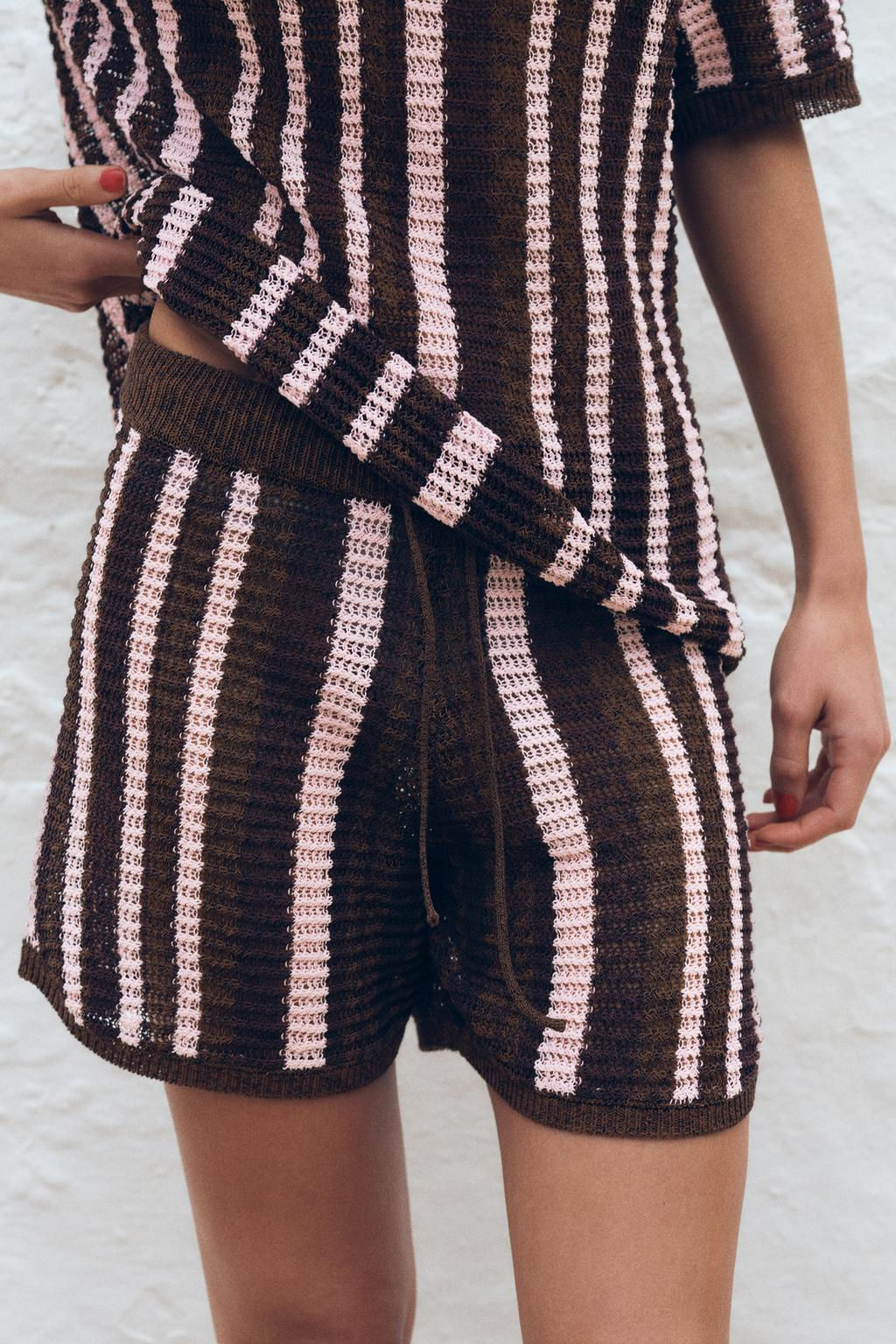 KNIT SHORTS - Zara фото 2