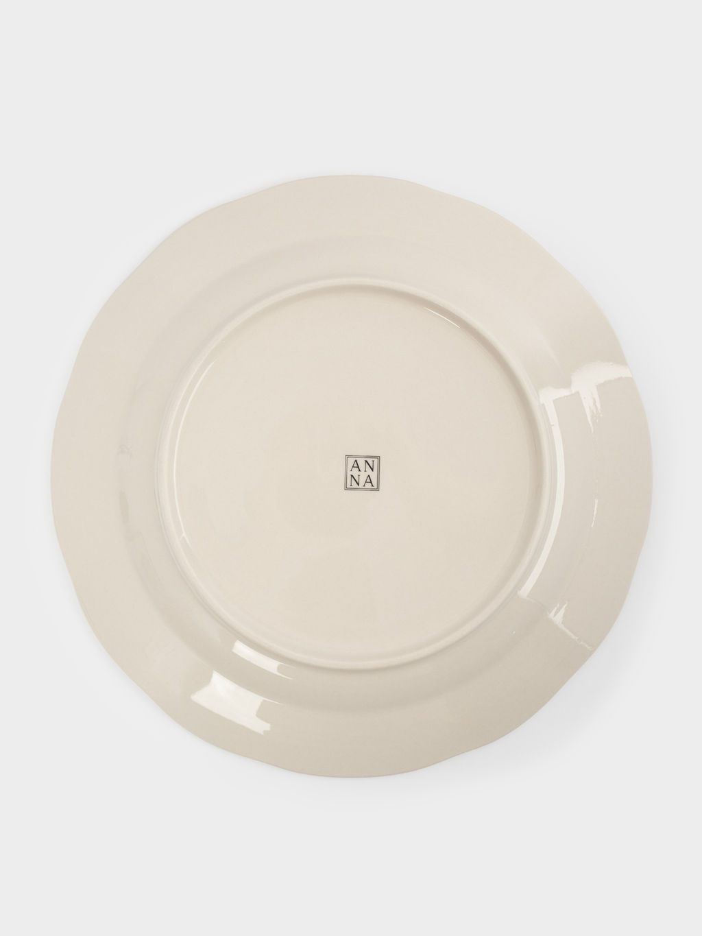 Тарелка обеденная, 27 см, фарфор P, молочная, Rustic - Anna lafarg фото 5