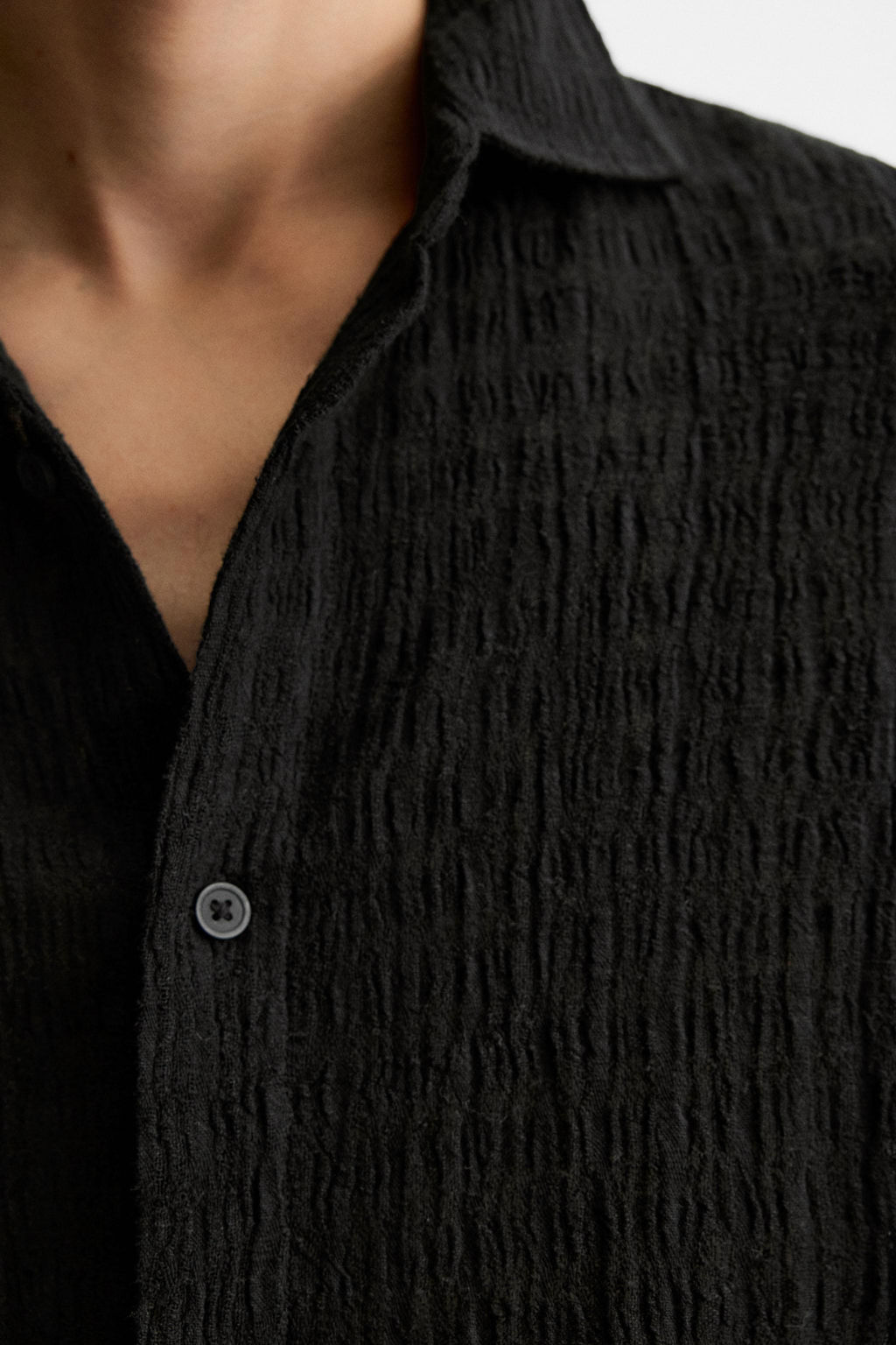JACQUARD LINEN/COTTON SHIRT - Zara фото 6
