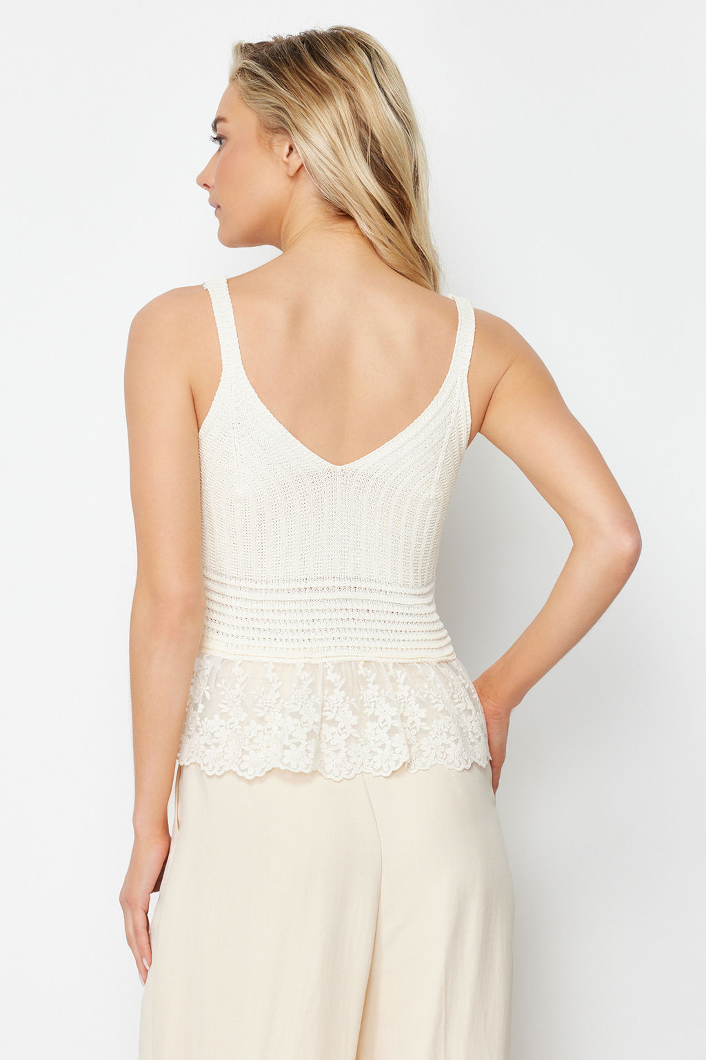 Tas Brode Garni Detayl? Bluz TWOSS24BZ00199