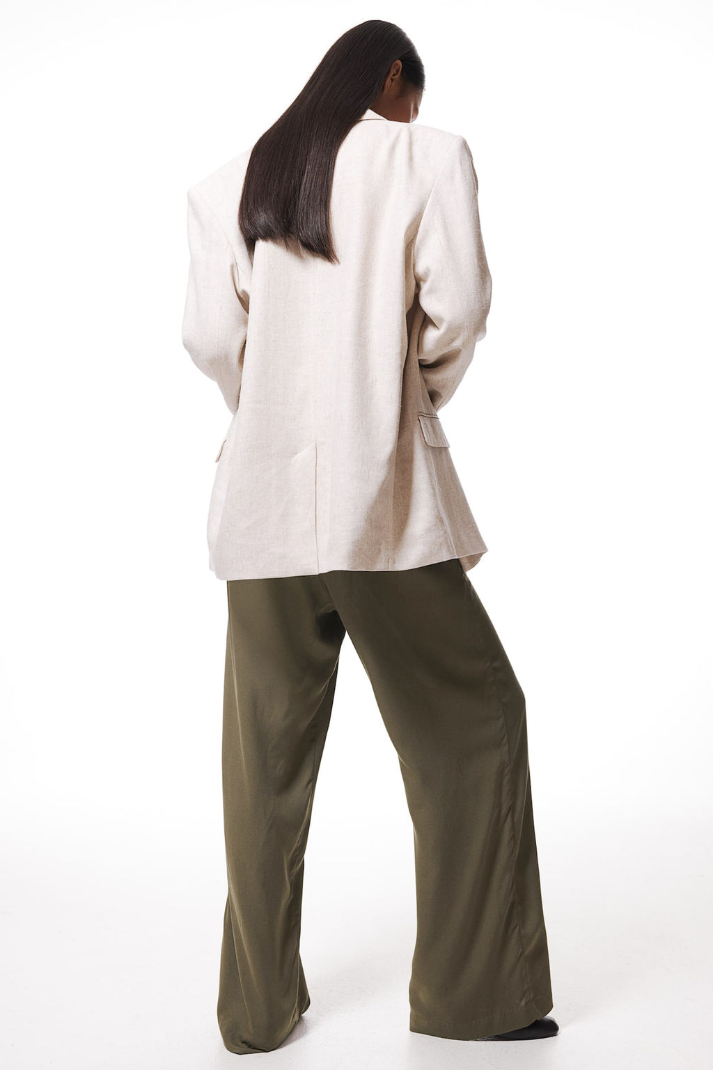 Pantalon amplio sin cierre - H&m фото 3