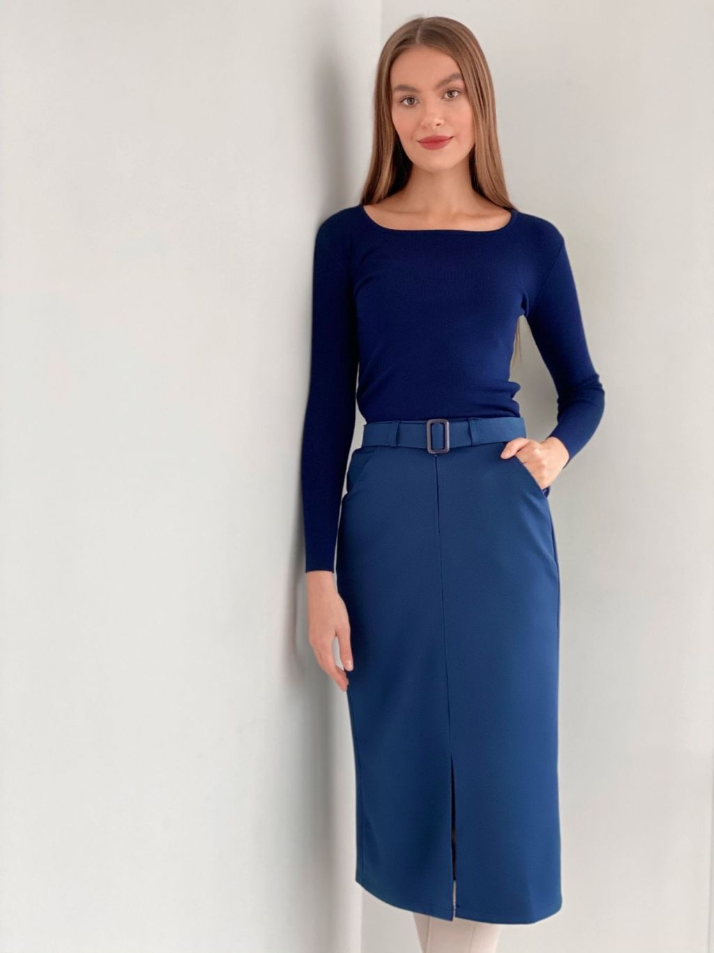 Юбка-карандаш базовая - Martichelli фото 8