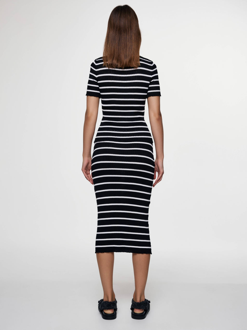 CONTE LDK 2336 Юбка женская black-white - Conte elegant фото 2