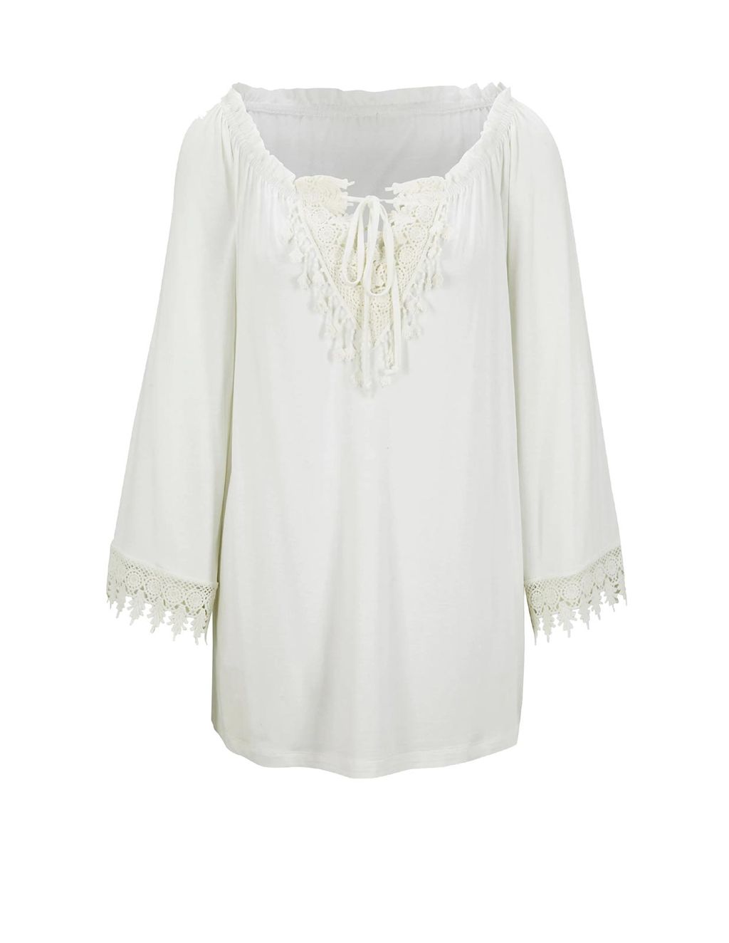 Блузка, белая - Heine фото 2