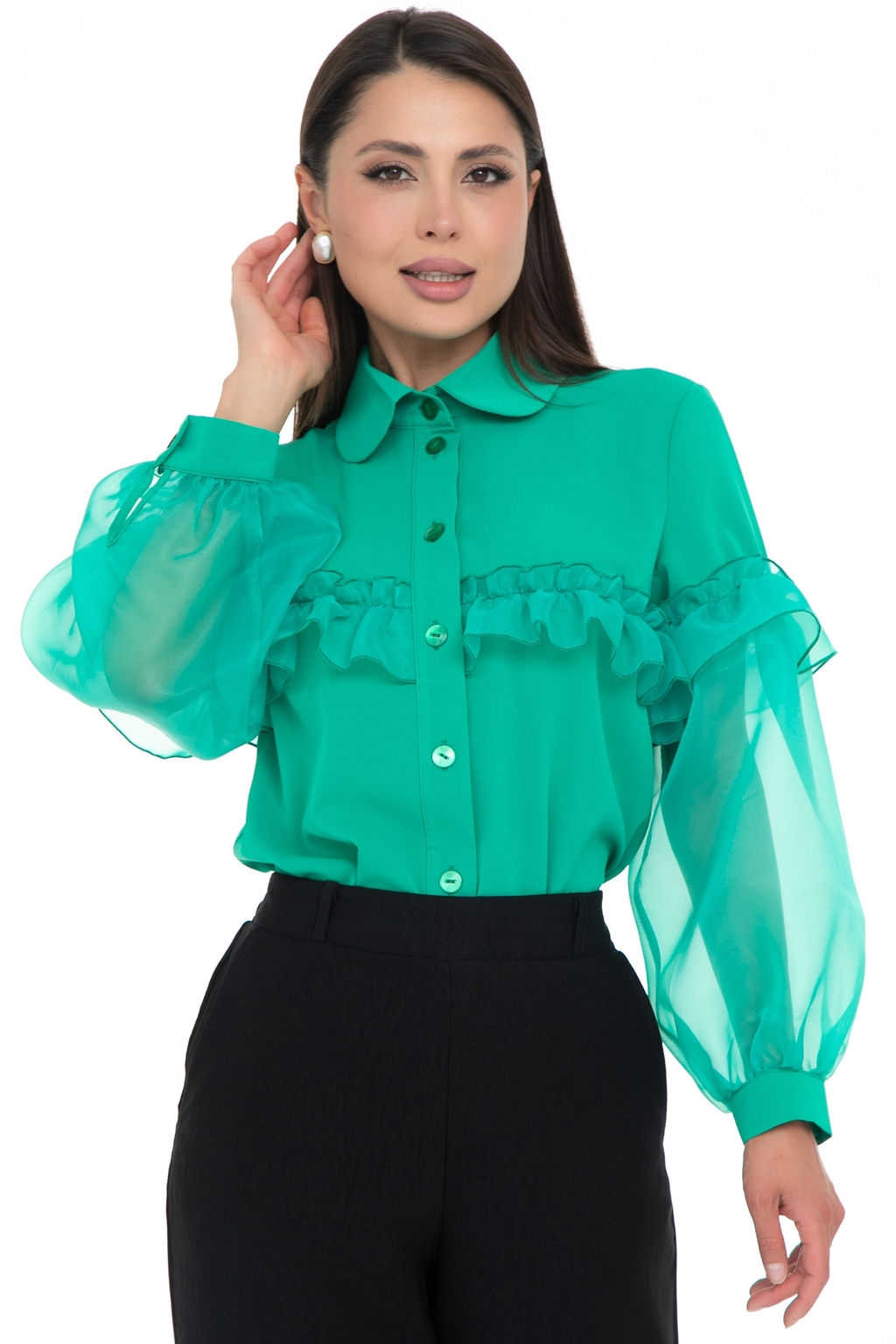 Блуза Очень красивая(изумруд)