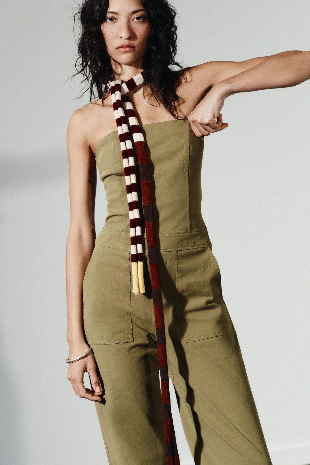 STRAPLESS JUMPSUIT - Zara фото 2