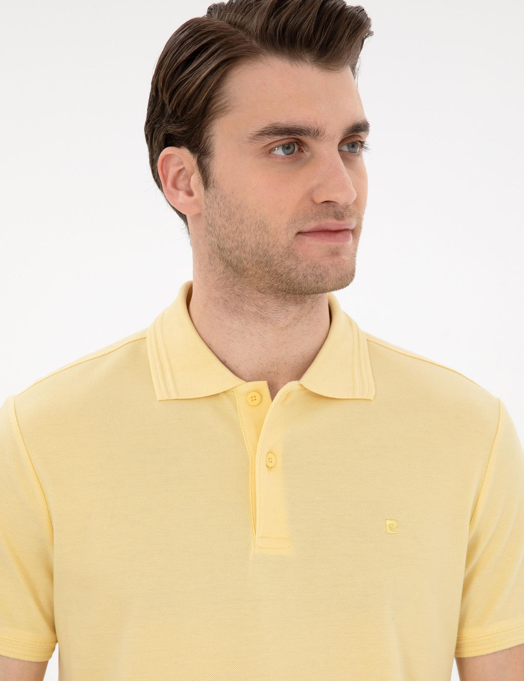 A__k Sar_ Slim Fit Basic Ti__rt - Pierre cardin фото 2