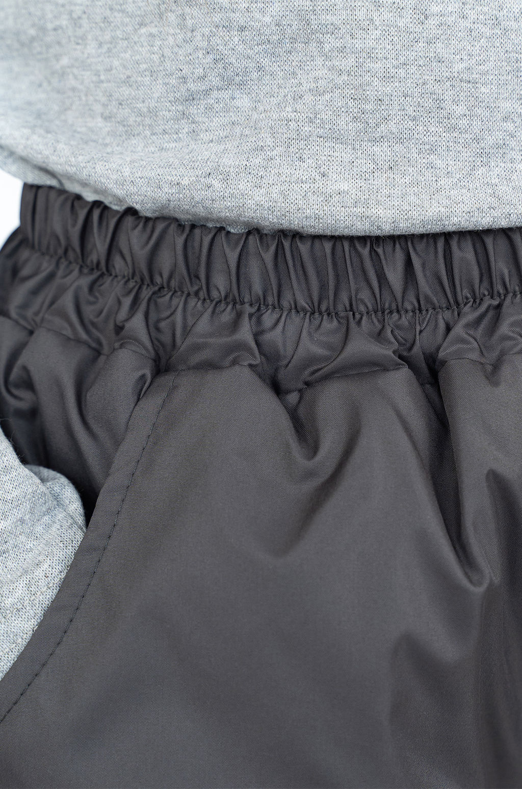 Брюки демисезонные серые