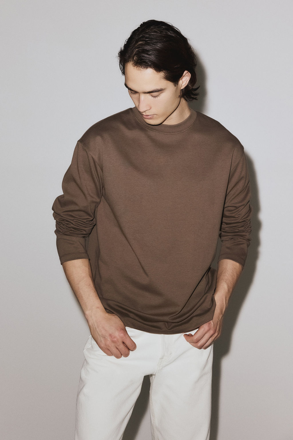 Camiseta de manga larga Cooling Relaxed Fit - H&m фото 7