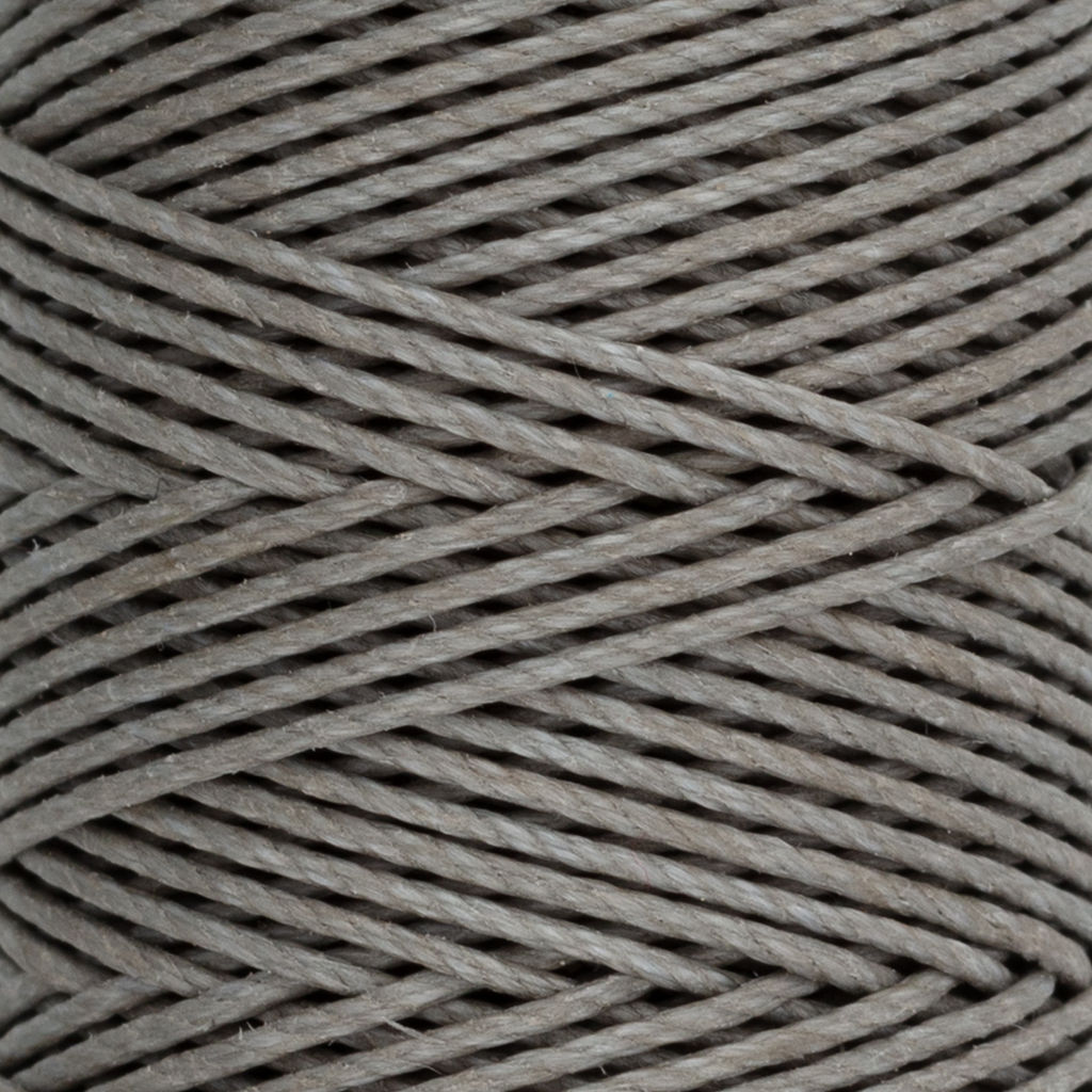 Промысел Нитки вощёные кручёные (Рами) LC-004 для кожи 0.55 мм 25 м № 013 св. серый