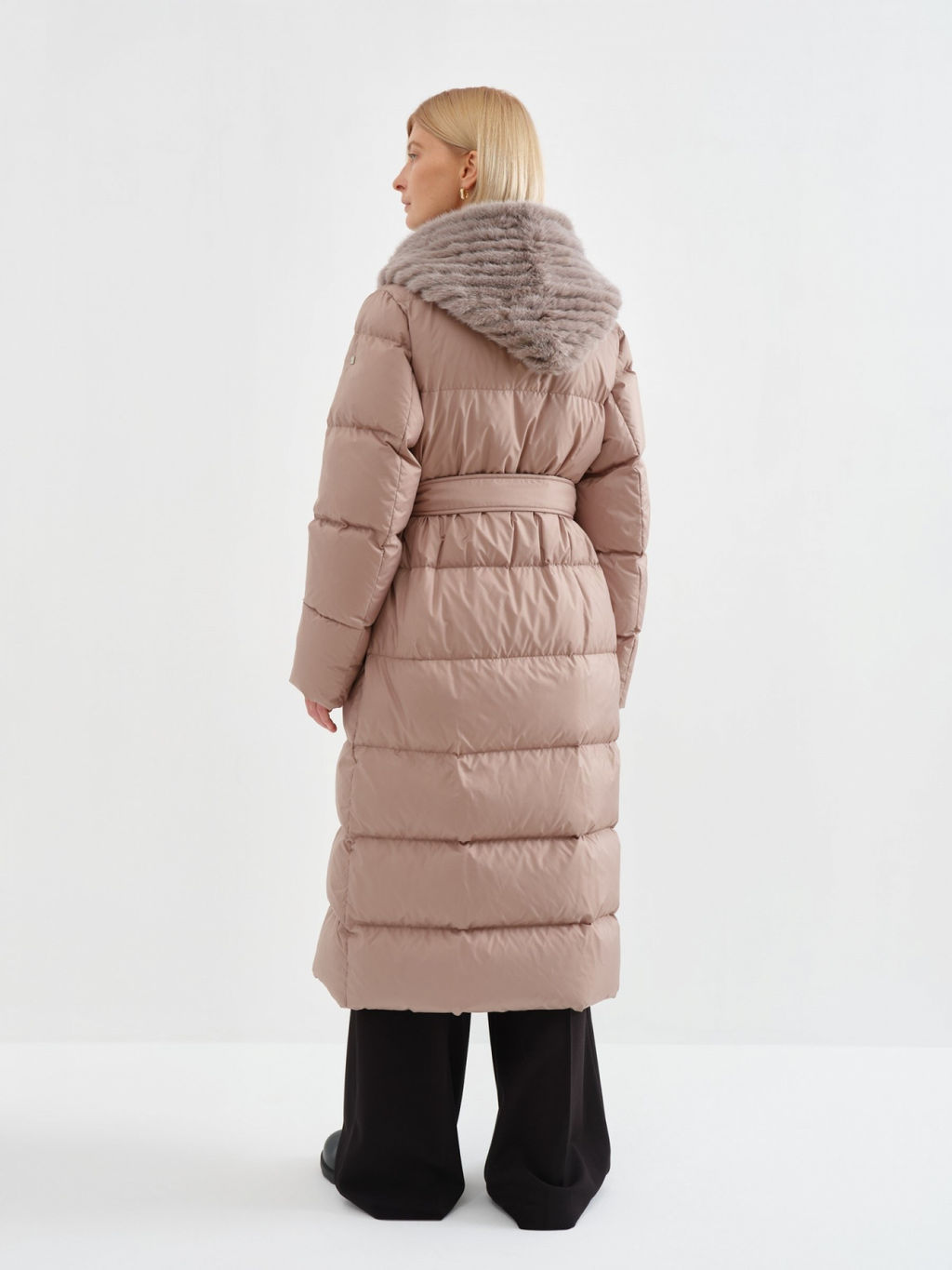 Conso/WDLF 230539 - almond Пуховое пальто фото 4