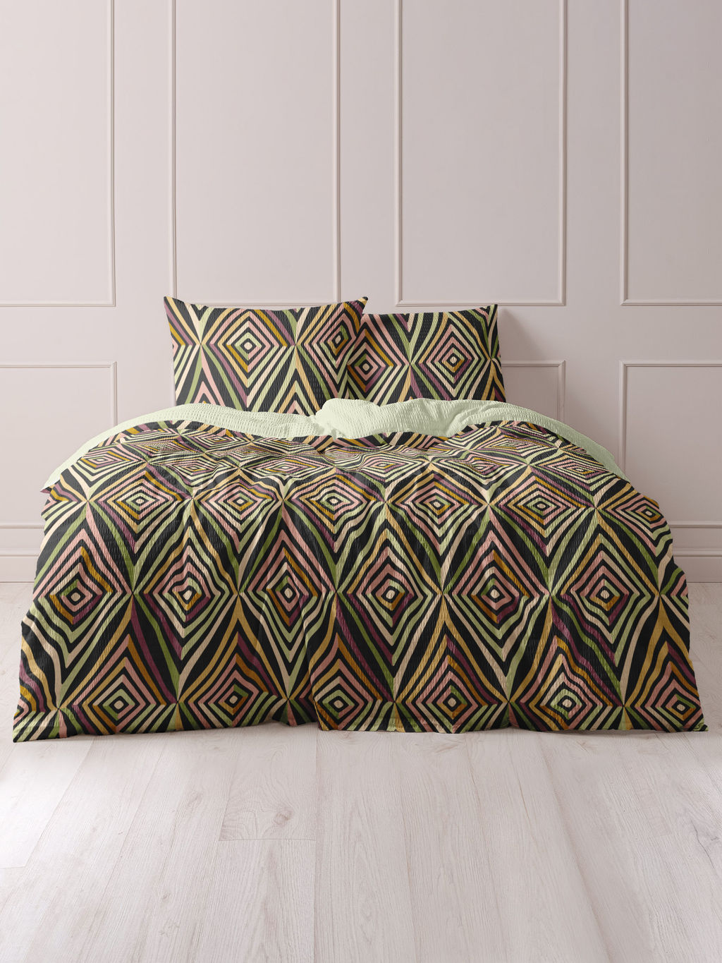 КПБ Мастерская снов Гофре 21666-1/Евро - Шуйские ситцы фото 2