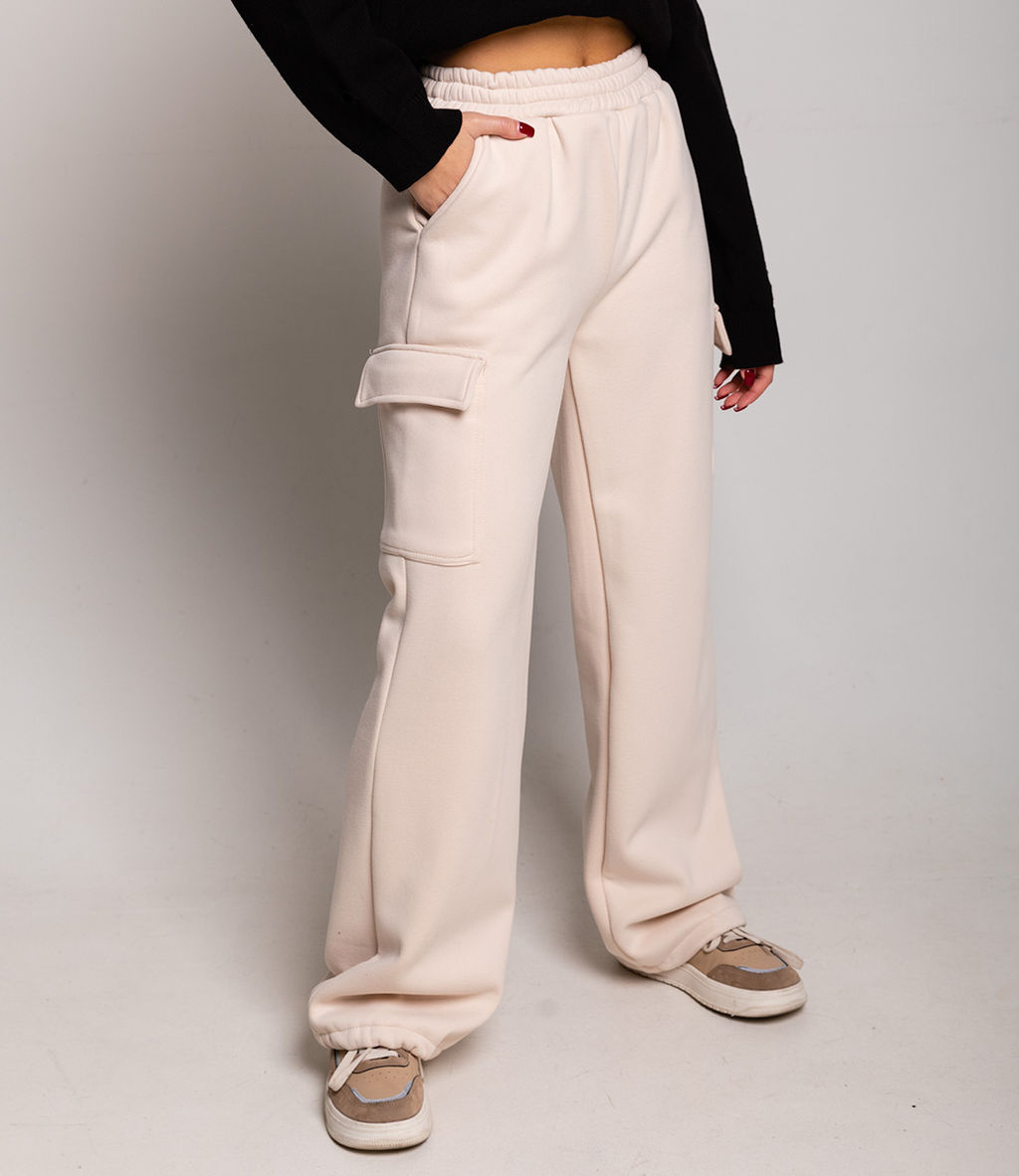 Брюки #ОБШ1939, кремовый - Dommod фото 5