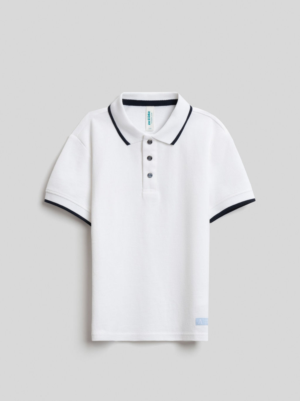 ACOOLA / Сорочка-поло верхняя для мальчиков Ayden белоснежный  фото 3